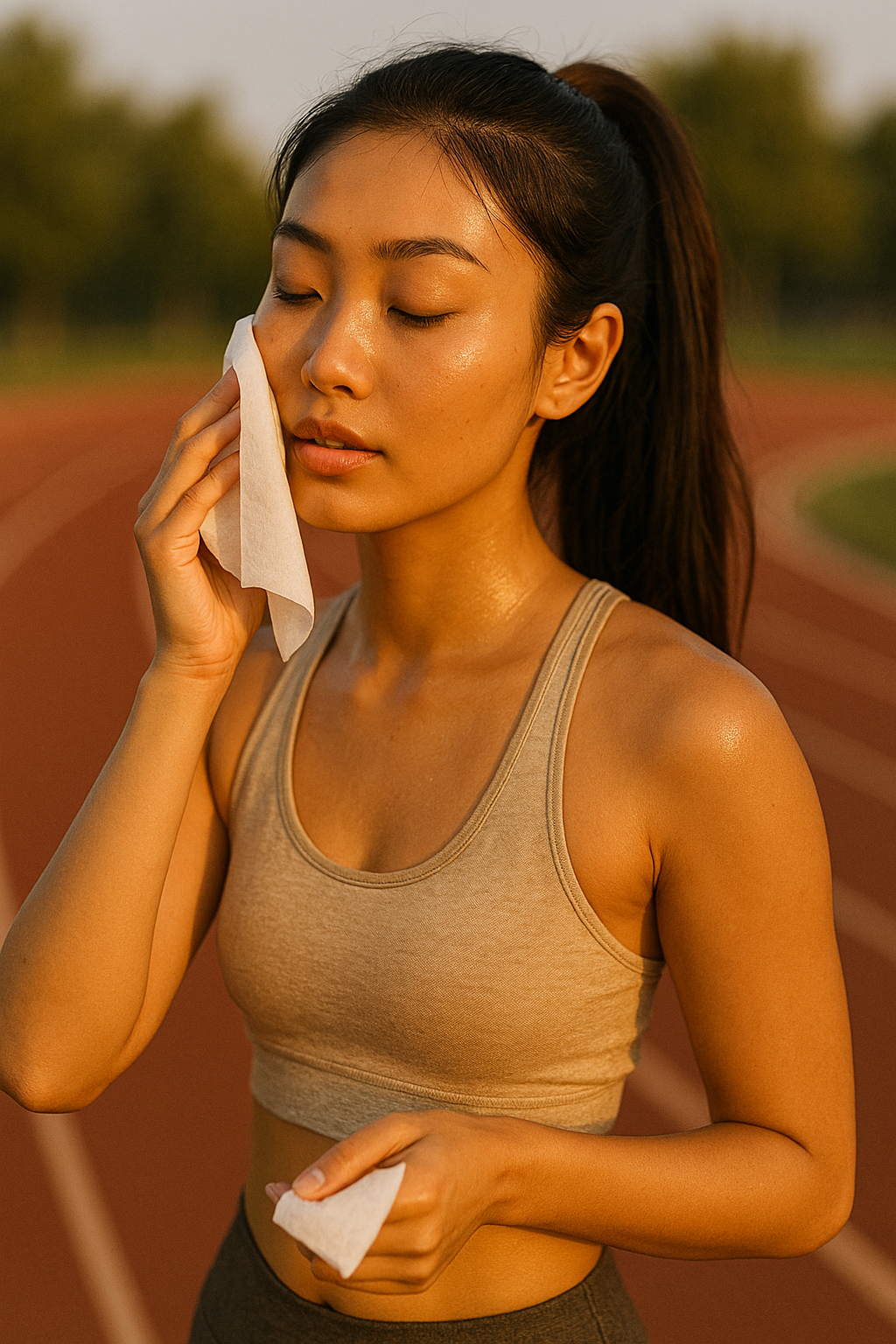 Performance Face Wipes – Cooling, Acne-Fighting Wipes for Teens & Athletes