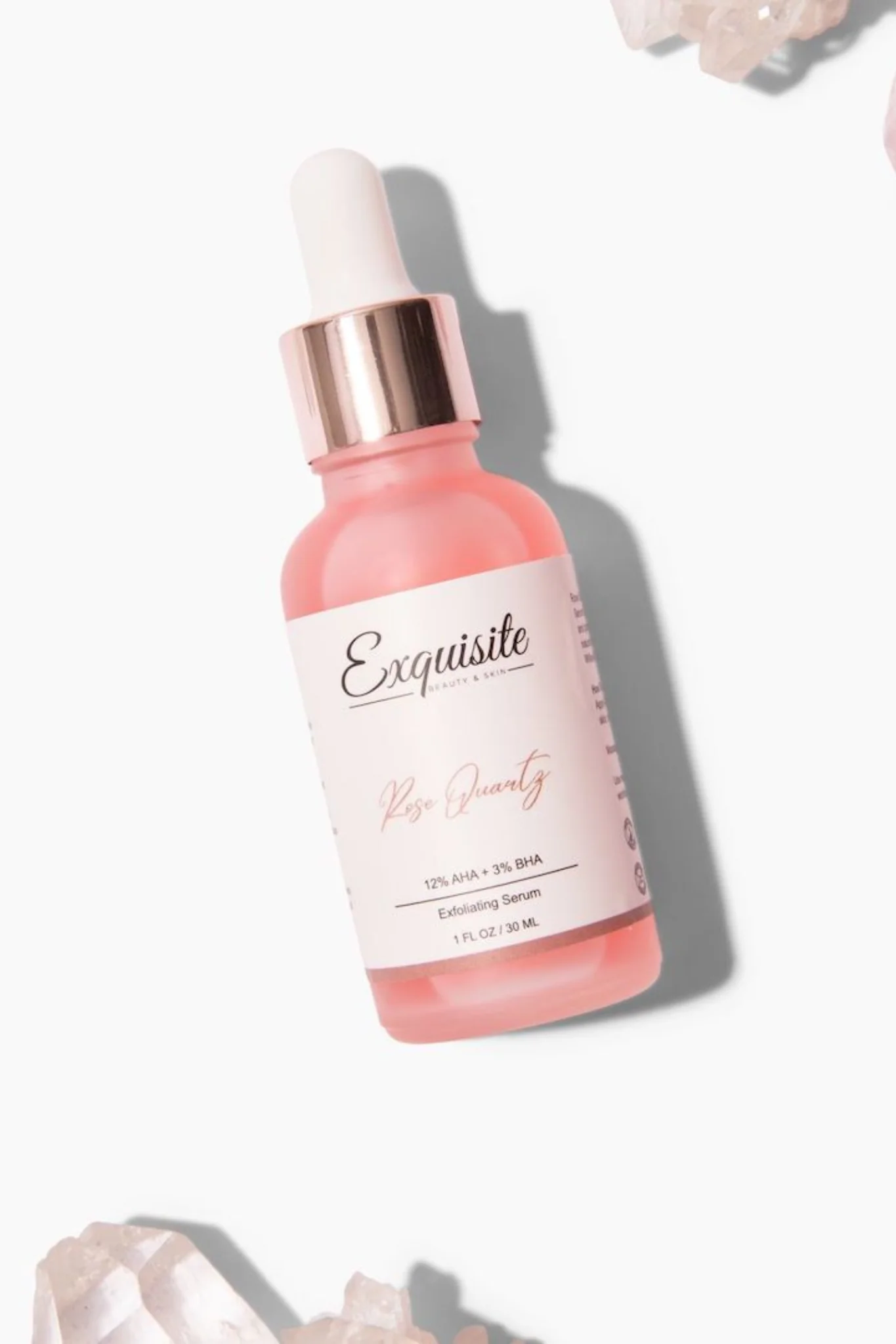 Rose Quartz - (leave on) Exfoliating Serum