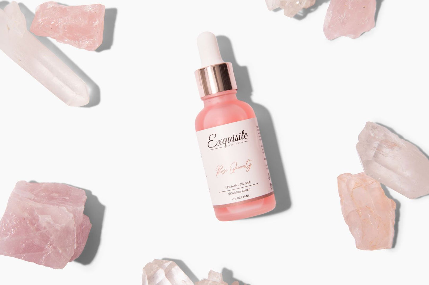 Rose Quartz - (leave on) Exfoliating Serum